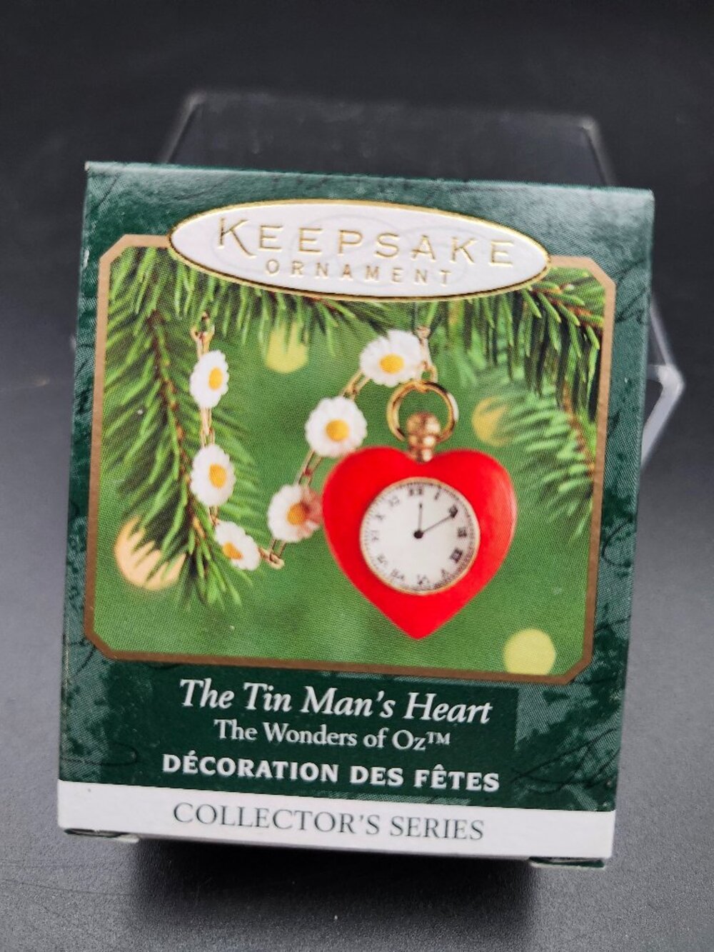 2000 Hallmark The Tin Man's Heart Miniature Ornament Wizard of Oz